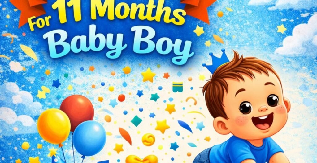 Short Caption For 11 Months Baby Boy