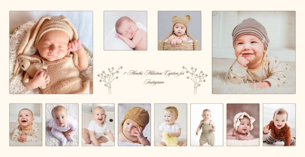 7 Months Milestone Caption for Instagram
