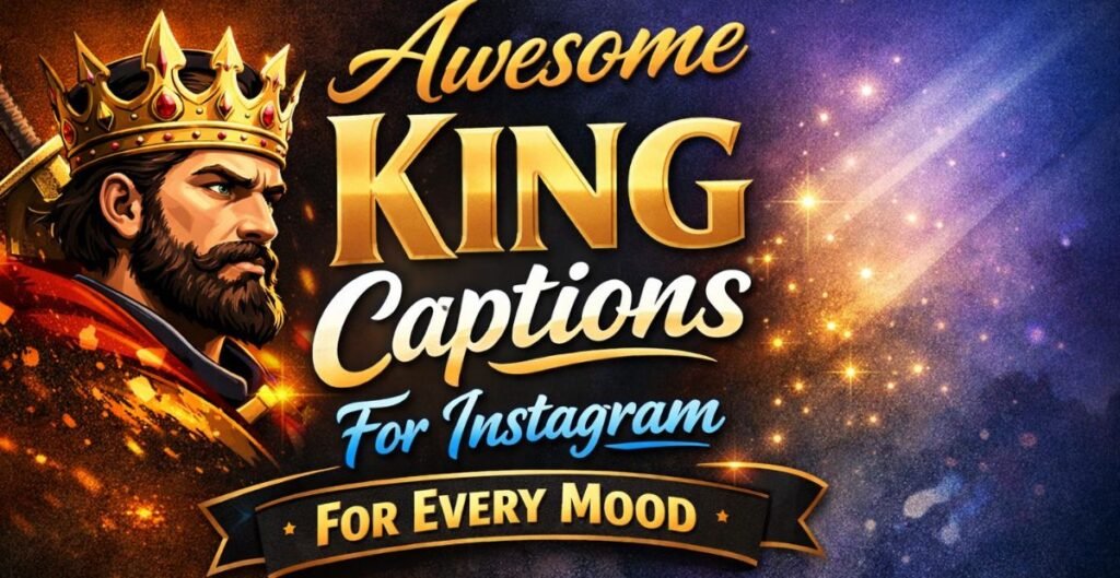 Awesome King Captions For Instagram for Every Mood (1)