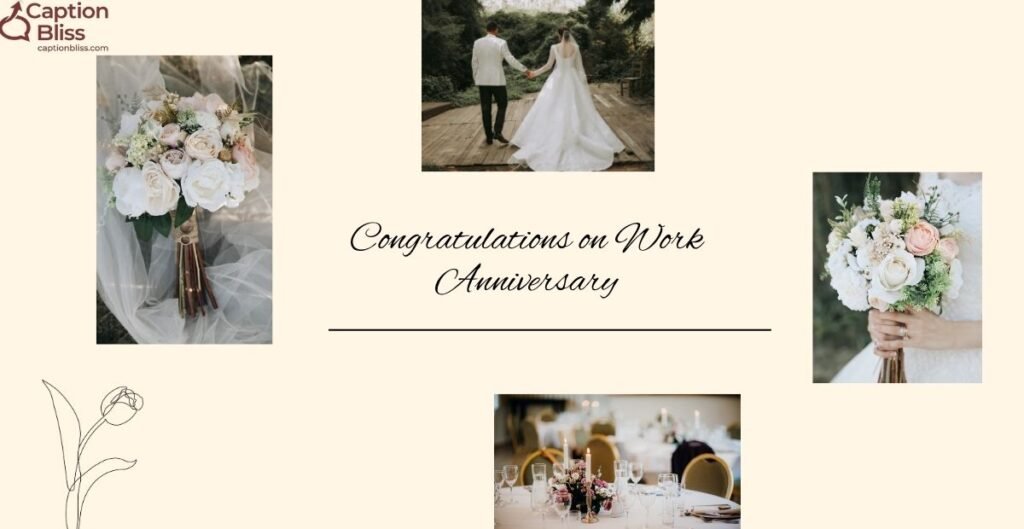 Congratulations on Work Anniversary