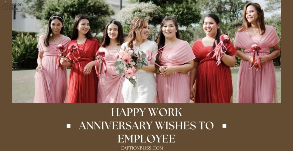 Happy Work Anniversary Wishes to Employee