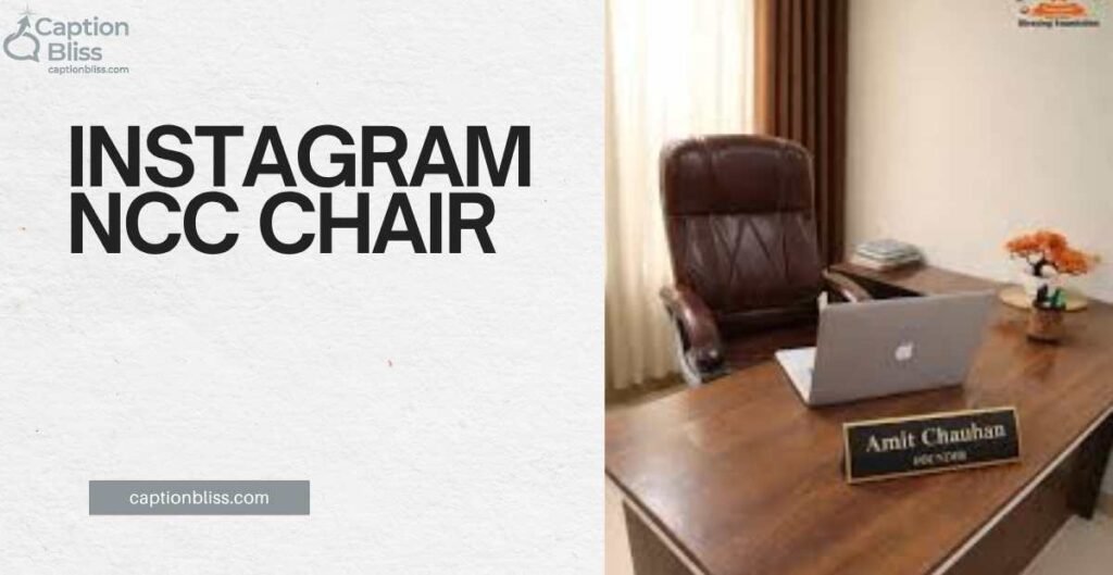 Instagram NCC Chair