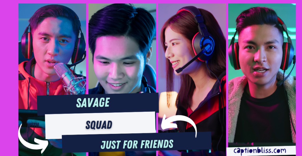 Savage Squad Just for Friends