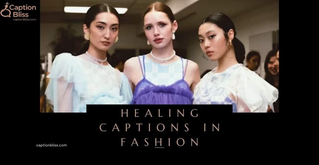 Healing Captions in Fashion
