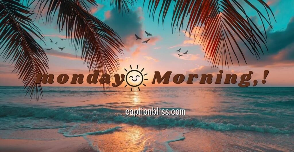 Monday Morning Blessings