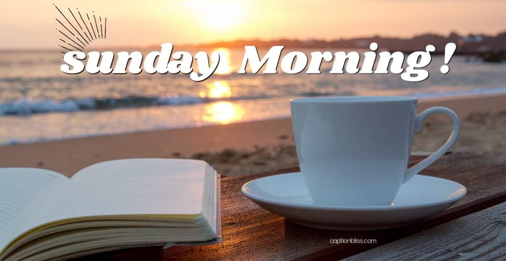 Sunday Morning Blessings