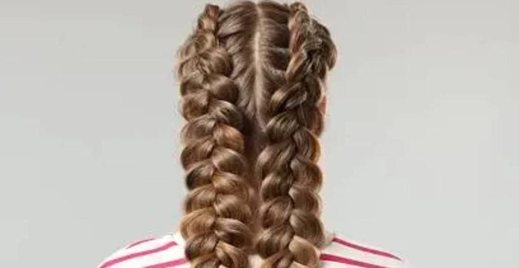 Dutch Braids Captions