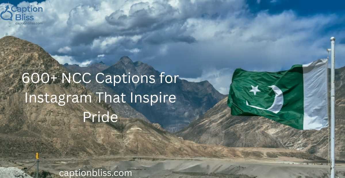 600+ NCC Captions for Instagram That Inspire Pride