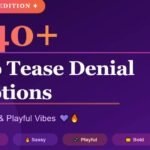 440+ Top Tease Denial Captions for Bold & Playful Vibes