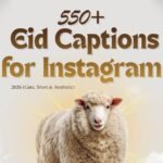 550+ Eid Captions for Instagram 2026 (Cute, Short & Aesthetic)