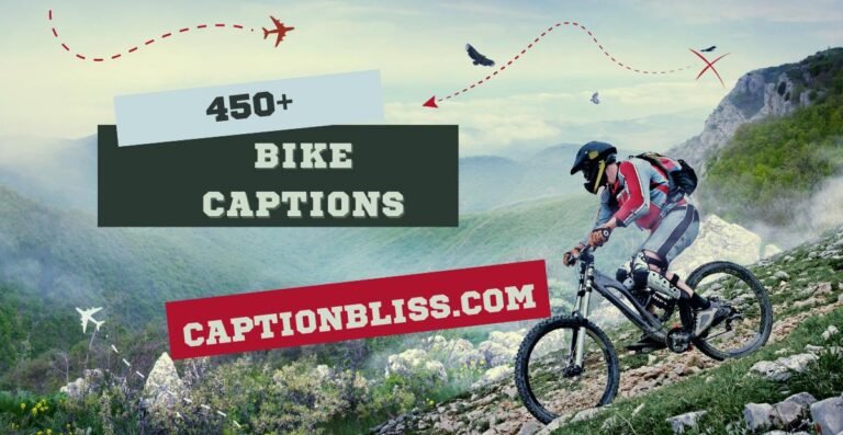 450+ Best Bike Captions for Instagram (Cool, Short & Attitude)